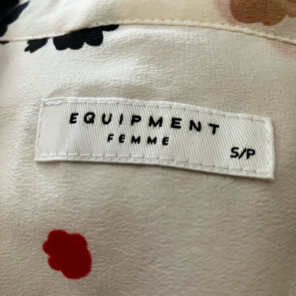 Equipment Femme 100% silk blouse - Picture 5 of 5